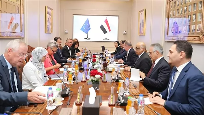 وزيــر العدل يستقبل وفـداً مـن الاتحاد الأوروبي لمناقشة قضايا مكافحة الجريمة المنظمة