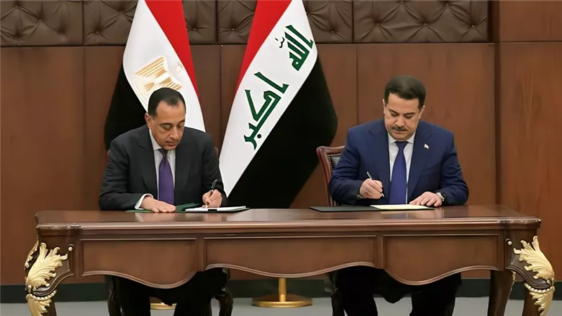 مصر والعراق توقعان 12 وثيقة للتعاون في مختلف المجالات