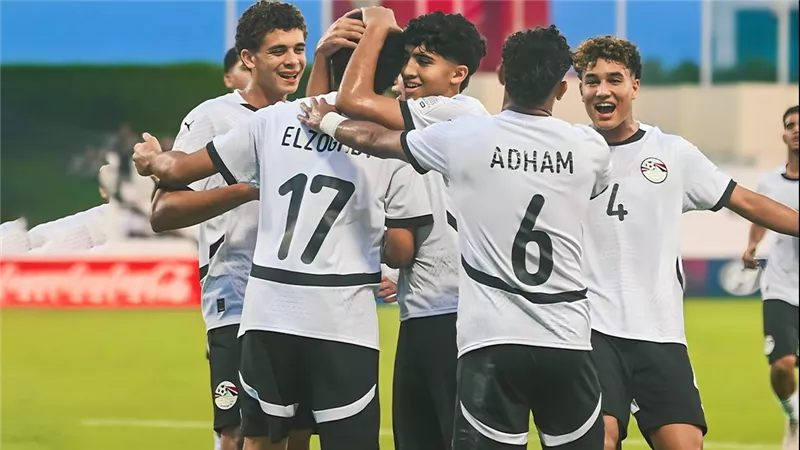 منتخب الناشئين حاجة تفرح.. بداية نارية للفراعنة في المونديال برعاية أحمد الكاس