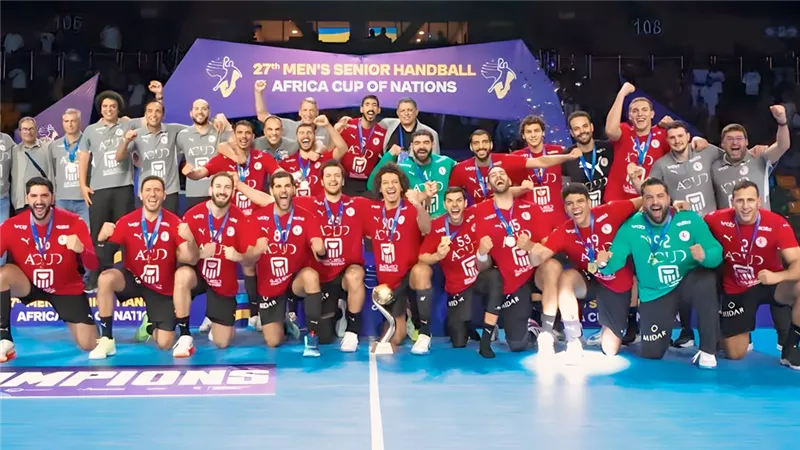منتخب مصر ملوك إفريقيا.. فراعنة اليد على عرش القارة بـ 10 ألقاب