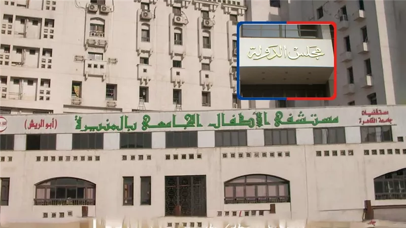 قضاة مجلس الدولة يتبرعون بـ 4 ملايين جنيه لـمستشفى أبو الريش الجامعي