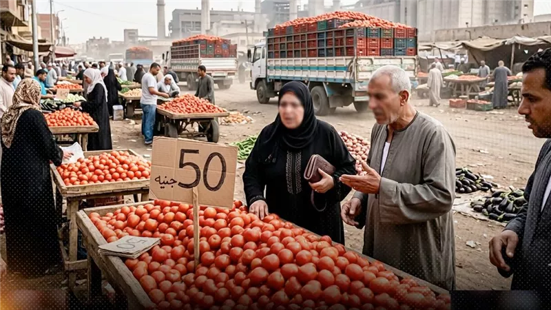 جنون الطماطم في العيد.. الكيلو بـ50 جنيها وخبراء: قلة المساحات المزروعة السبب