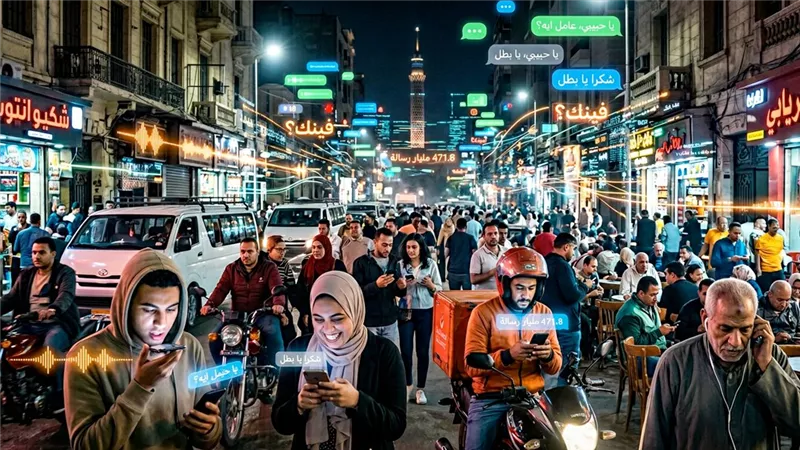 تقرير رسمي: المصريون تبادلوا 471.8 مليار رسالة صوتية ومكتوبة في يوم واحد