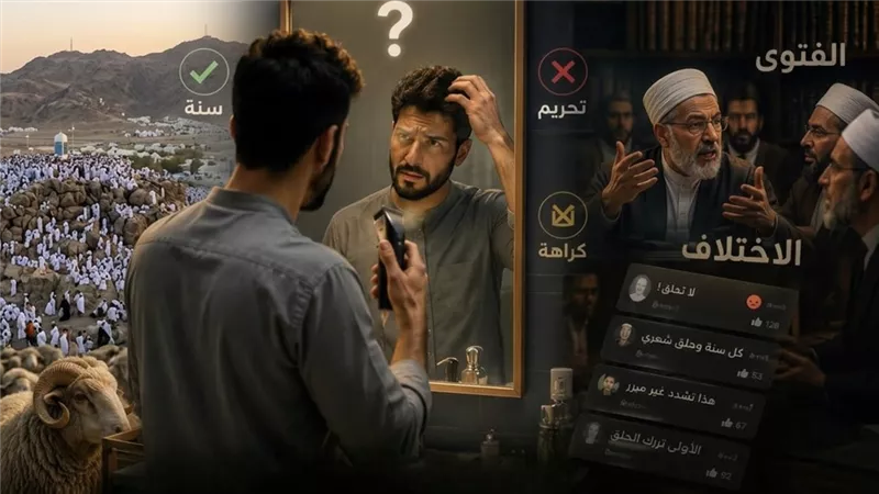   بين السنة والتحريم والكراهة.. جدل حلق الشعر لـ المضحي يشتعل من جديد