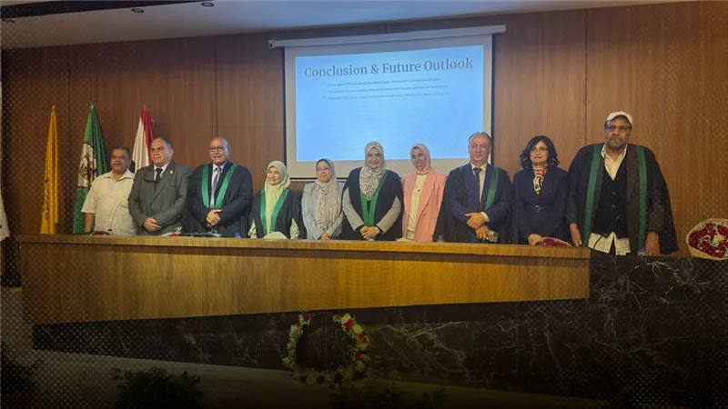 الباحثة خلود ذوق تحصل على الامتياز بماجستير عن 