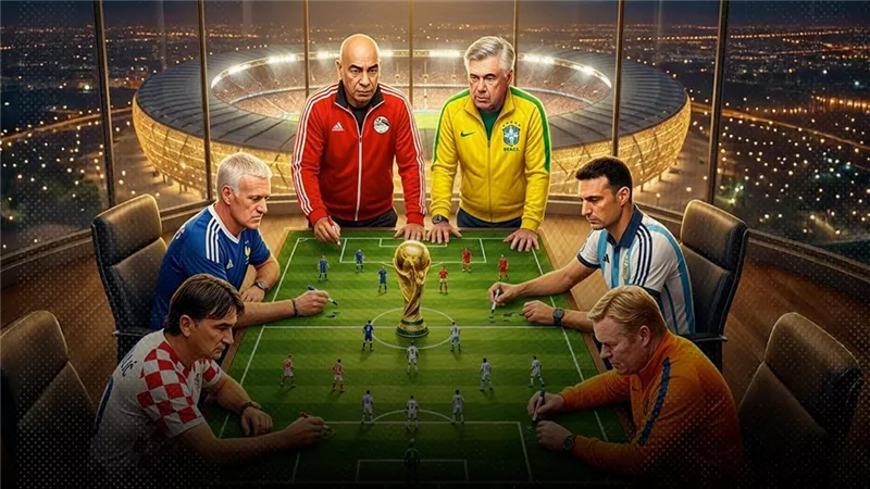 صراع الوطني والأجنبي في المونديال.. وكارلو أنشيلوتي بطل المفاجأة في كأس العالم