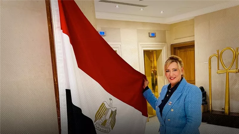 في قلب فرنسا ينبض اسم مصر.. جيهان جادو نموذج استثنائي للمرأة المصرية المؤثرة