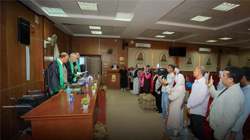 جامعة سوهاج تناقش رسالة ماجستير عن دور شبكات التواصل الاجتماعي بتحقيق التكافل الاجتماعي