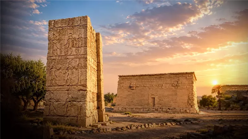 دير الشلويط.. المعبد المهمل في غرب الأقصر يروي قصة تداخل الحضارات