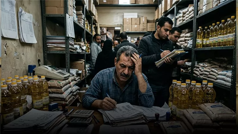 تصاعد أزمة مديونيات بقالى التموين بالجيزة واتهامات لأمناء عهدة بالتلاعب فى الفواتير
