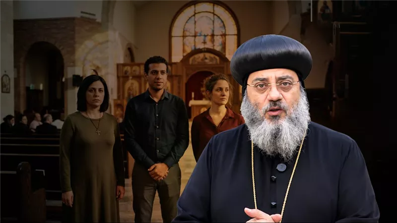 أسقف أبو قرقاص يثير الجدل حول الجمع بين زوجتين ويوضح القانون الكنسي