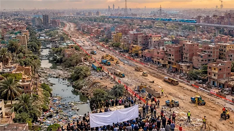 تغطية «رشاح القلج».. أهالي «المرج وأبوزعبل» يطرحون بدائل هندسية لإنقاذ بيوتهم